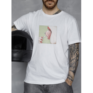 Tricou Pop art Fata si o acadea cu musca